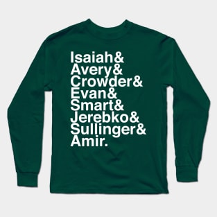 Pre-Punk Rock Celtics 15-16 List Long Sleeve T-Shirt